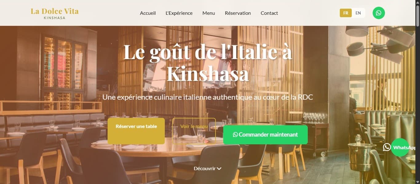 La Dolce Vita website