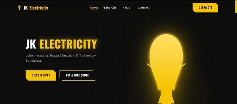 JKJ SolarTech website
