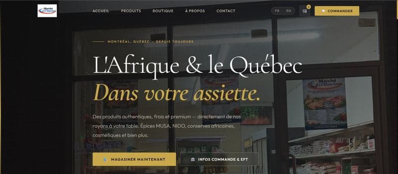 Marché LT Eben-Ezer website